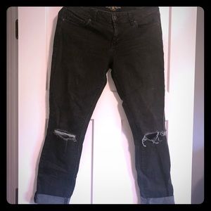 Lucky Brand Distressed Black Lolita Skinny Jean